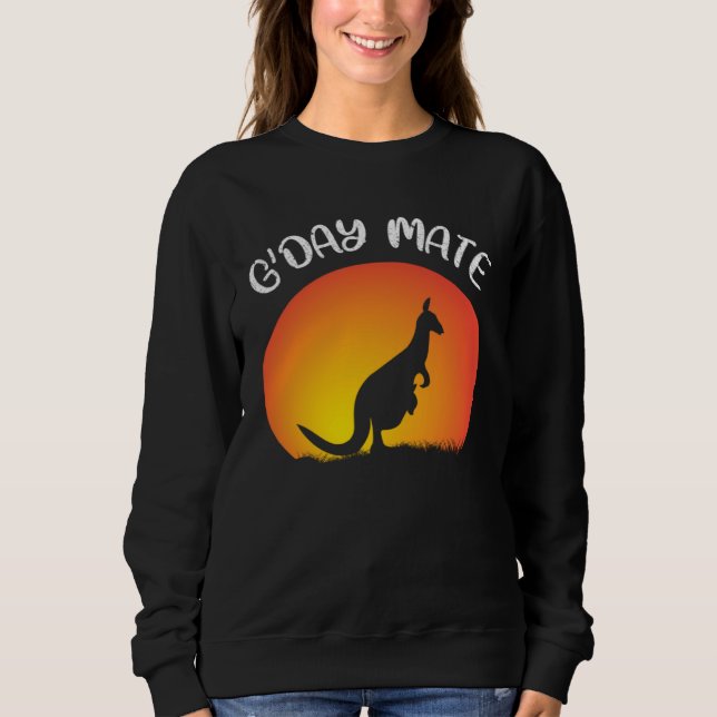 Sudadera Australia G day Mate Aussie Pride  Australian (Anverso)