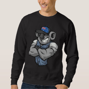 Sudadera Australia Gay Mate Hombres Koala Bandera Australia