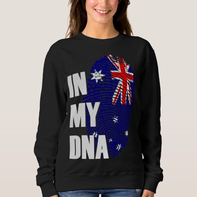 Sudadera Australia In My DNA Men Women Kids (Anverso)