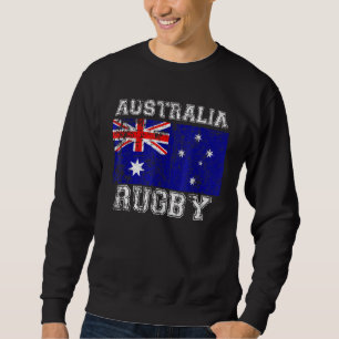 Sudadera Australia Rugby Hombres Mujeres Niños Bandera Aust