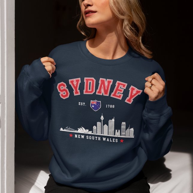Sudadera Australia’s Sydney Urban Skyline (Subido por el creador)