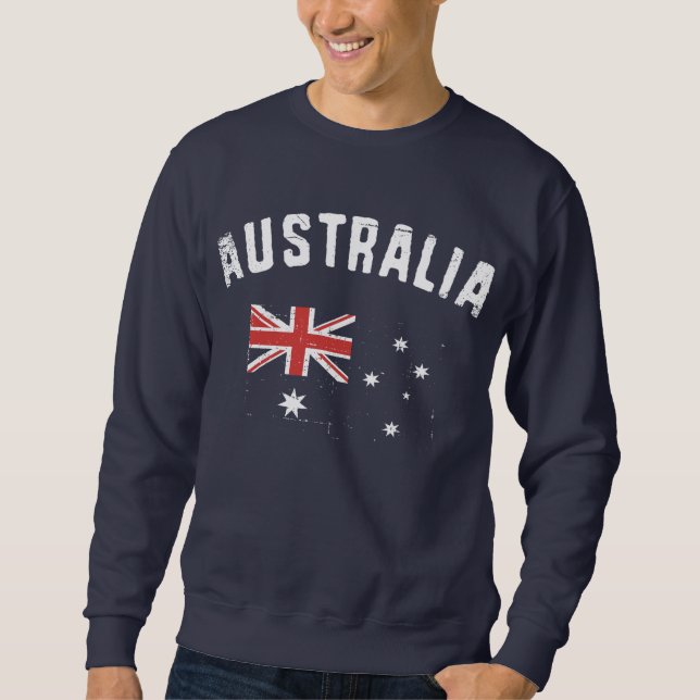 Sudadera Australia Vintage (Anverso)