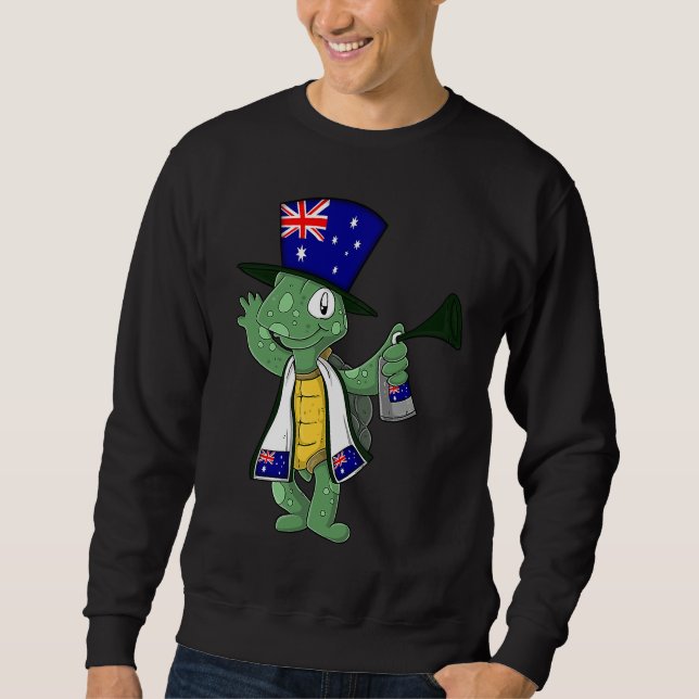 Sudadera Australian Fan Tortoise (Anverso)