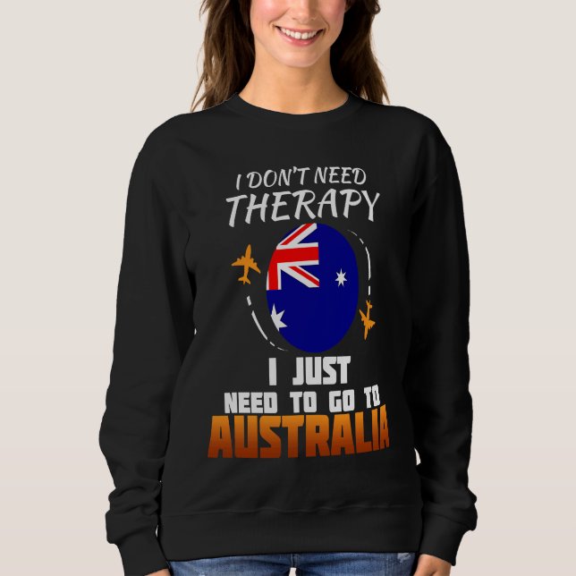 Sudadera Australian Flag I Australia Flag I Vacation I Aust (Anverso)