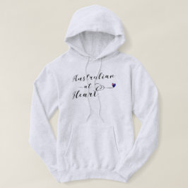 Sudadera Australiano En Heart Hoodie, Australia