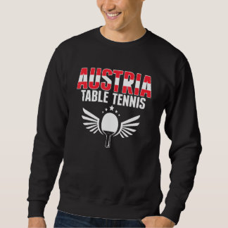 Sudadera Austria Table Tennis     Austrian Ping Pong Suppor