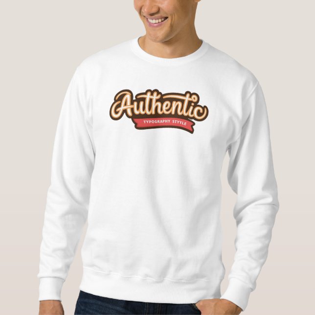Sudadera Auténtico (Anverso)