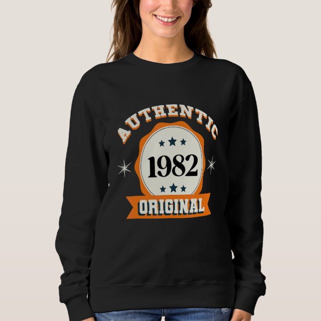 Sudadera Auténtico original de 1982 (Anverso)