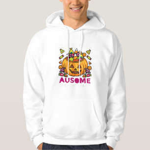 Sudadera Autism ASD Awareness Halloween Trick No Verbal O