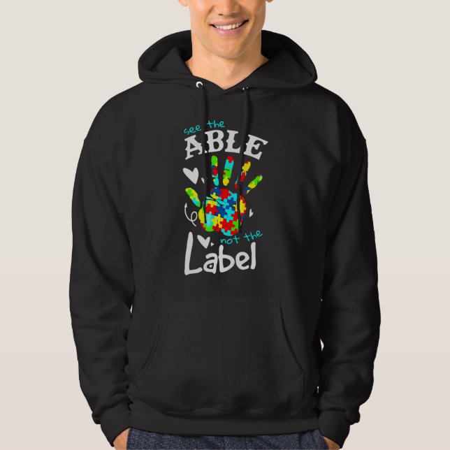 Sudadera Autism Awareness Autism Disability Support Sped (Anverso)