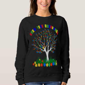 Sudadera Autism Awareness Autism Tree For Autism Kids & Me