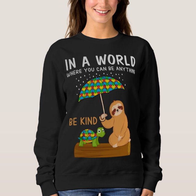 Sudadera Autism Awareness Be Kind Special Education Teacher (Anverso)