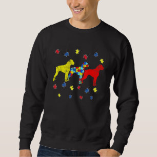Sudadera Autism Awareness Boxer Perro Cachorro Autismo Perr