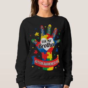 Sudadera Autism Awareness Boy Niños Brother Puzzle Tee