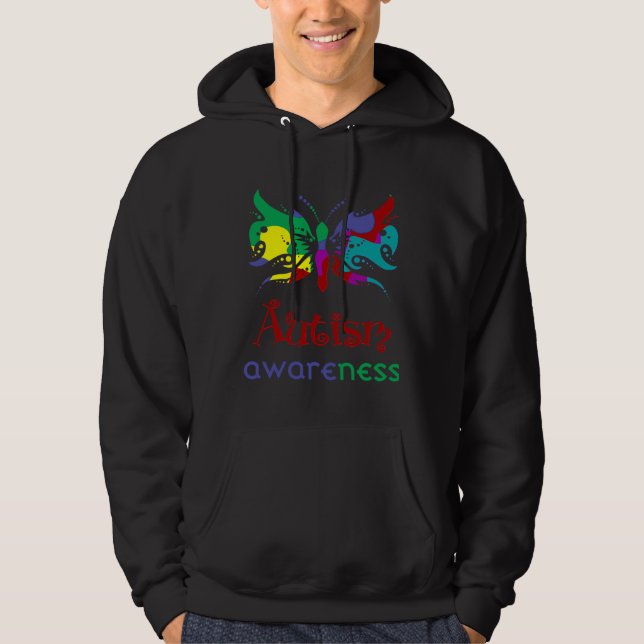 Sudadera Autism Awareness Butfly (Anverso)