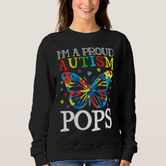 Sudadera Autism Awareness Butterfly I'm a Proud Autism Pops