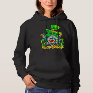 Sudadera Autism Awareness Gnomes Shamrock St Patricks Day K
