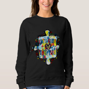 Sudadera Autism Awareness Kindness Hagamos Crecer Juntos Au