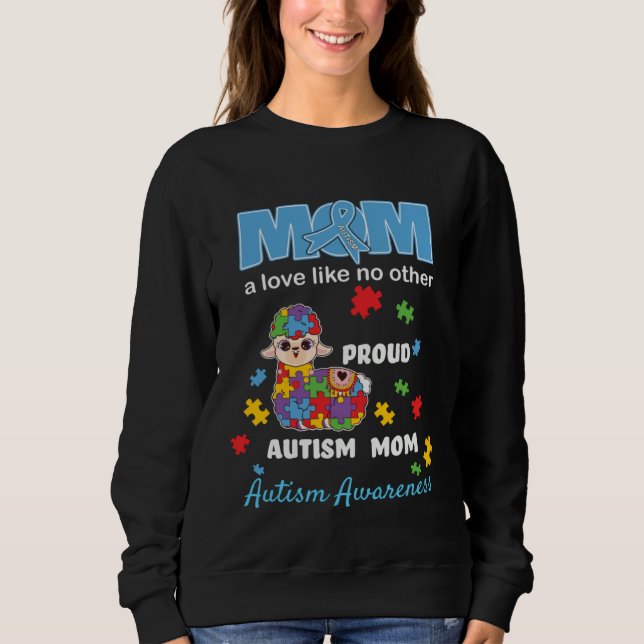 Sudadera Autism Awareness Mom Proud Autistic Son Daughter M (Anverso)