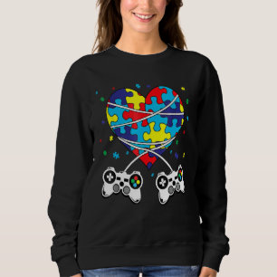 Sudadera Autism Awareness Month Day Puzzle Game Video Games