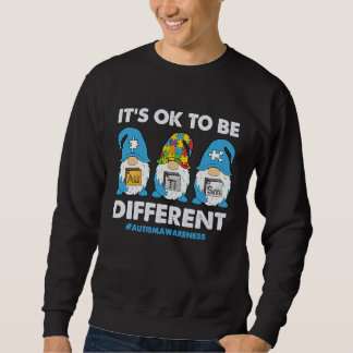 Sudadera Autism Awareness Month Gnomes Its Ok To Be Differe