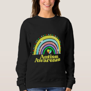 Sudadera Autism Awareness Month Ribbon Diferencia de rompec