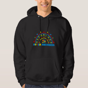 Sudadera Autism Awareness Month Ribbon Diferencia de rompec