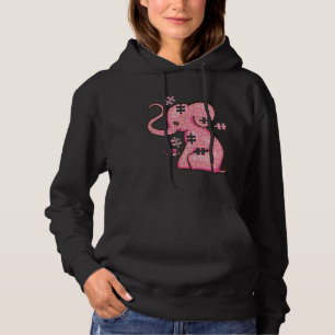 Sudadera Autism Awareness Puzzle Elephant Perfect