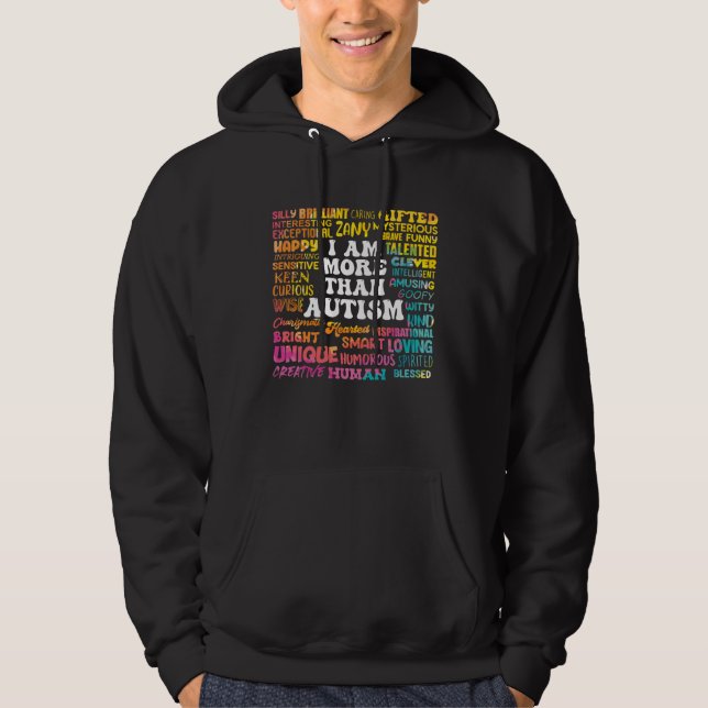 Sudadera Autism Awareness Solidarity and Neurodiversity  3 (Anverso)