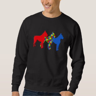 Sudadera Autism Boxer Dog Autism Awareness Puppy