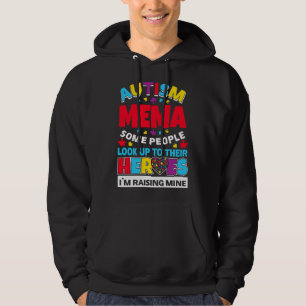 Sudadera Autism Mema La Gente Busca A Sus Héroes En El Crec