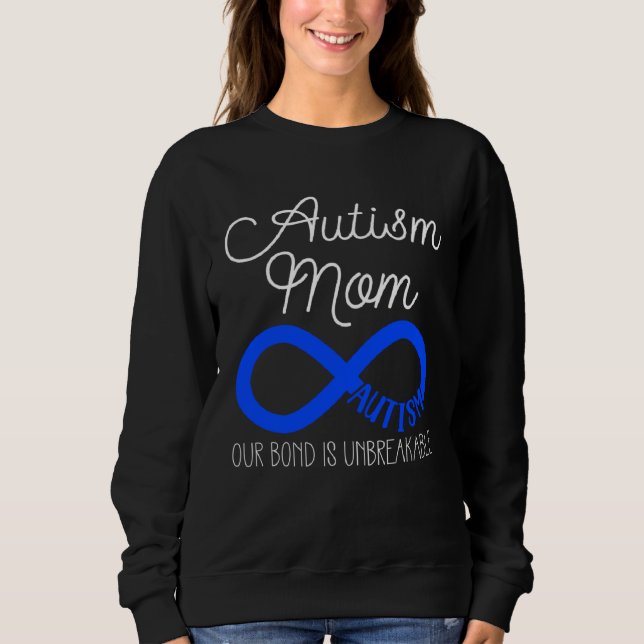 Sudadera Autism Mom  Women Autism Awareness Month Autistic  (Anverso)