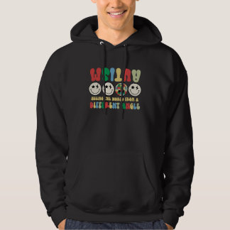 Sudadera Autism Seeing The World Differently Groovy Smile F
