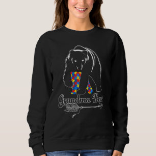 Sudadera Autismo Abuela Con Conciencia Autista Abuela Sup