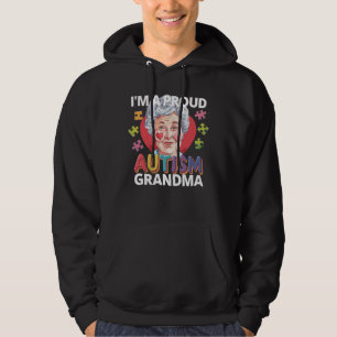 Sudadera Autismo Abuela Orgulloso Autismo Apoyar el Rompeca