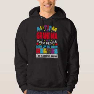 Sudadera Autismo Abuelas Personas Miran A Sus Héroes Alzánd