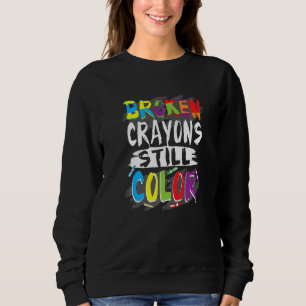 Sudadera Autismo autismo conciencia autismo rota Crayons St