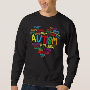 Sudadera Autismo Autismo Corazón Autismo Conciencia orgullo