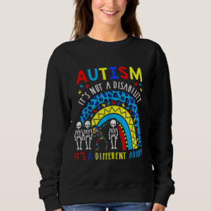 Sudadera Autismo Autismo No Es Una Discapacidad Es Una Dive