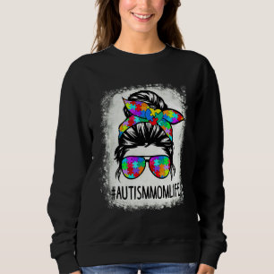 Sudadera Autismo autista Conciencia de mamá Vida Mujeres bl