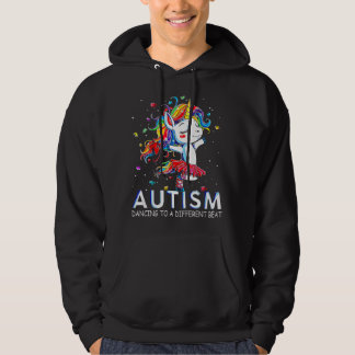 Sudadera Autismo Bailando Al Ritmo De Un Unicornio Diferent