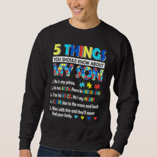 Sudadera Autismo Conciencia apoya autismo hijo de madre D