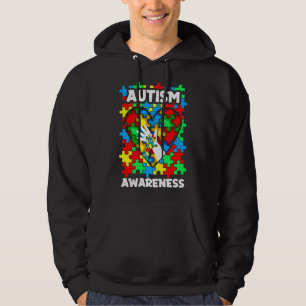 Sudadera Autismo Conciencia Autismo Aceptación Autismo Auti