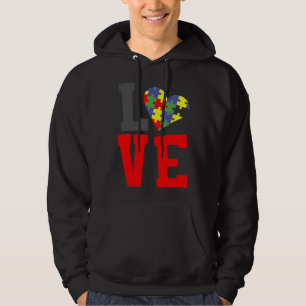 Sudadera Autismo Conciencia Autismo Amo