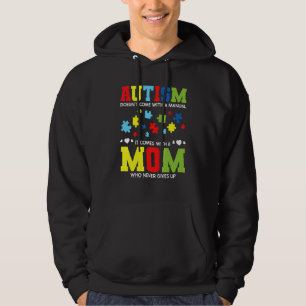 Sudadera Autismo Conciencia De Mamá Para Los Niños Autistas