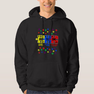 Sudadera Autismo Conciencia Rompecabezas Elemento Químico A