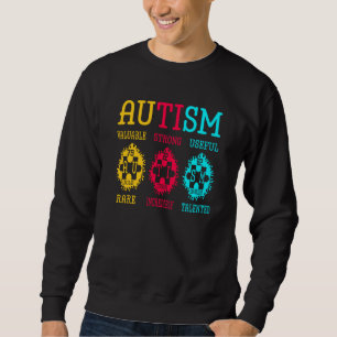 Sudadera Autismo Conciencia Rompecabezas Elementos De Tabla