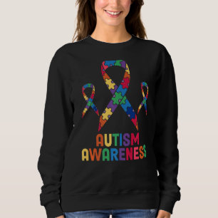 Sudadera Autismo Conciencia Tortugas Rompe Mamá Apoya Autis
