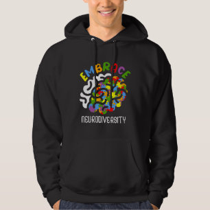 Sudadera Autismo Concienciación Abrazan Neurodiversidad Aut