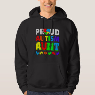 Sudadera Autismo Concienciación Autismo Orgulloso Tía Puzzl